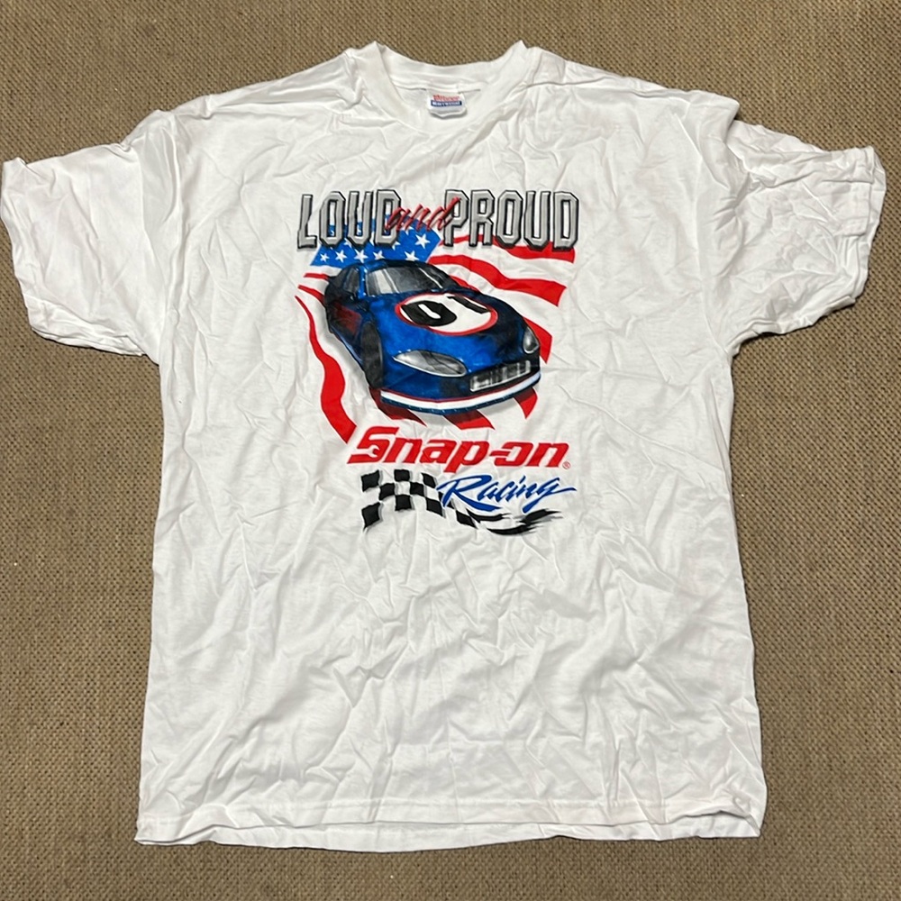 Snap on t-shirt vintage
